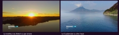 Des vidéos de la section « Voyager en un clic »