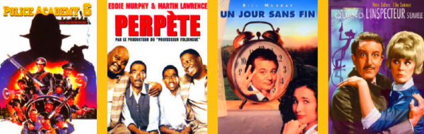 Des affiches de films comiques