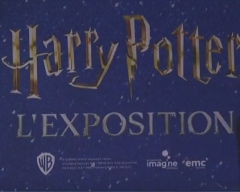 Une capture de l’expo Harry Potter