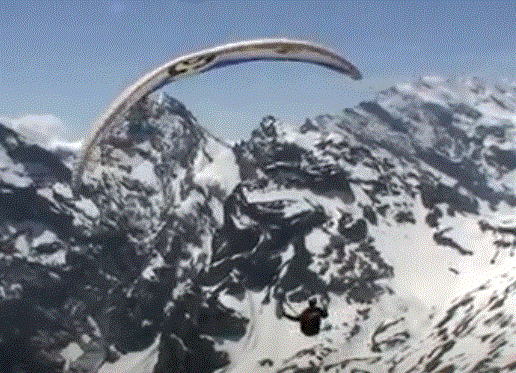 un parachutiste