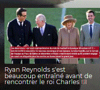 Ryan Reynolds et la famille Royale