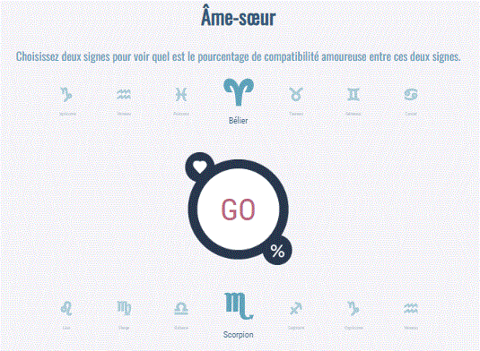 La rubrique Jeu Astrologie