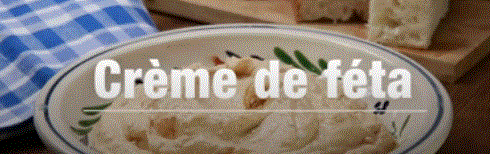 une crème de féta