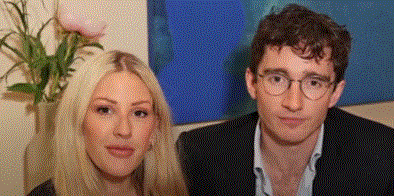 Ellie Goulding et Caspar Jopling