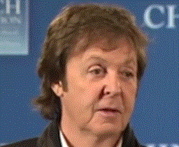 Le musicien Paul McCartney