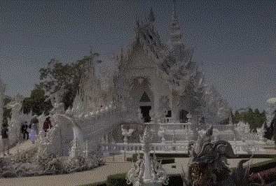 Le temple Wat Rong Khun