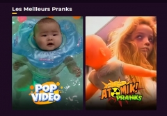 La section « Les Meilleurs Pranks »