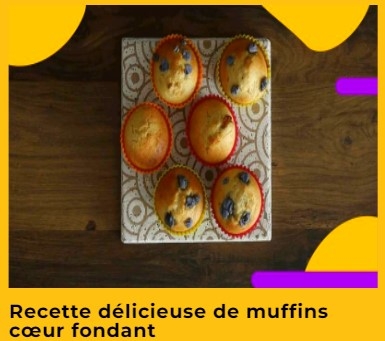 recette de muffins,