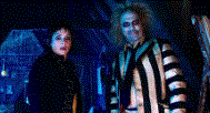 2 personnages du film Beetlejuice Beetlejuice