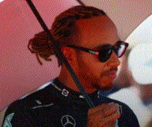 Le pilote de F1 Lewis Hamilton