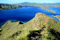 Vue de l’île de Komodo