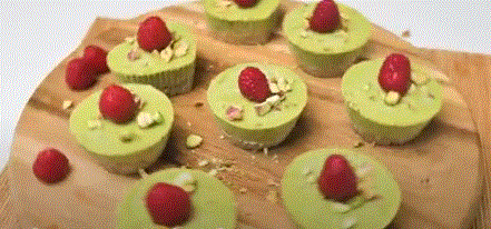 8 cupcakes à l'avocat