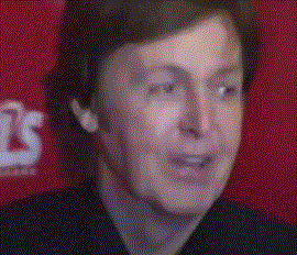 Le chanteur Paul McCartney