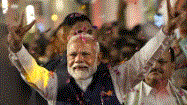 Le Premier Ministre indien Narendra Modi