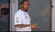 Le pilote Lewis Hamilton