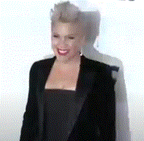 La chanteuse Pink