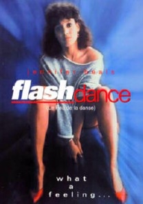 L’affiche de « Flash Dance » sur Veedz,